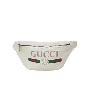 GUCCI Leather Belt Crossbody Bum Bag Body